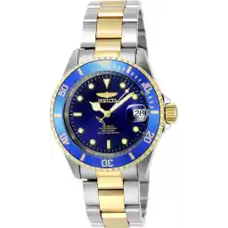 Invicta Pro Diver 8928OB Heren Horloge - Waterdicht - Analoog - Automatisch Uurwerk - Roestvrij Staal met blauwe Wijzerplaat - 40mm
