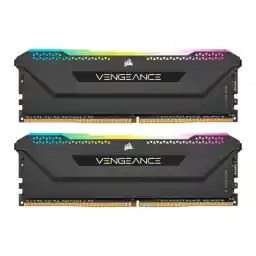 رم کورسیر VENGEANCE RGB PRO SL Black 16GB 8GBx2 3200MHz CL16 رم کورسیر VENGEANCE RGB PRO SL Black 16GB 8GBx2 3200MHz CL16