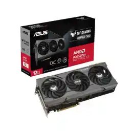 کارت گرافیک گیمینگ ایسوس مدل TUF Radeon RX 7700 XT White OC Edition GDDR6 ظرفیت 12 گیگابایت Asus TUF Radeon RX 7700 XT OC Edition GDDR6 12GB Graphic Card
