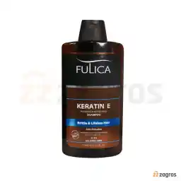 شامپو بدون سولفات تقویت کننده و ترمیم کننده مو کراتین E فولیکا مناسب موهای آسیب دیده و دارای موخوره 400 میل شامپو بدون سولفات تقویت کننده و ترمیم کننده مو کراتین E فولیکا مناسب موهای آسیب دیده و دارای موخوره 400 میل