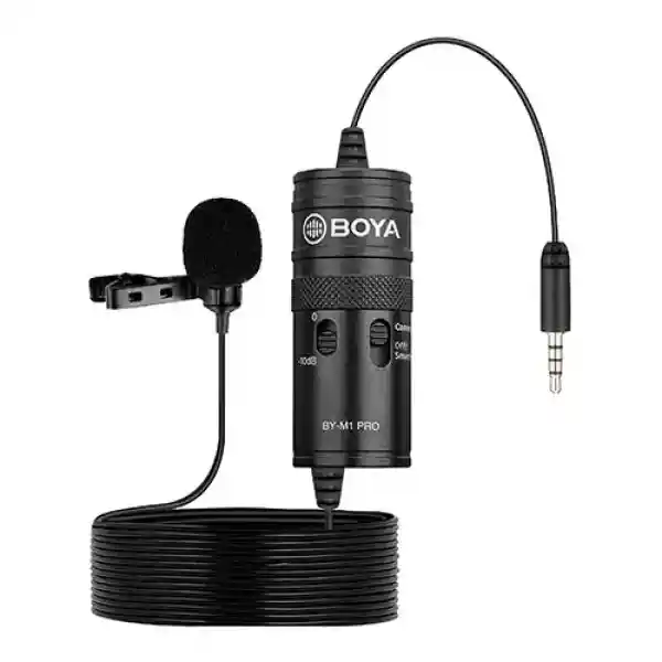 میکروفون یقه ای سیم دار بویا سری BY-M1 PRO Wireless Microphone BY-M1 PRO