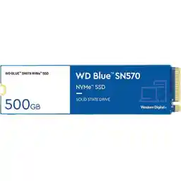 حافظه SSD وسترن دیجیتال مدل BLUE SN570 تک شیار ظرفیت 500گیگابایت BLUE Western Digital SN570 high performance M.2 PCIe NVME SSD