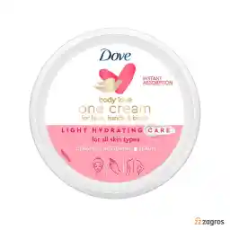 کرم مرطوب کننده و ترمیم کننده صورت و بدن داو مدل One حاوی سرم سرامید مناسب انواع پوست 250 میل