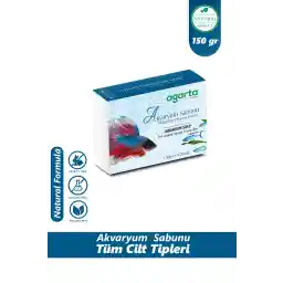 آکواریوم صابون طبیعی دست ساز آگارتا 150 گرم.