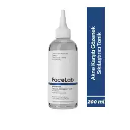 تونر سفت کننده منافذ ضد آکنه FaceLab با سالیسیلیک اسید 200 میلی لیتر - تونر تصفیه کننده منافذ 200 میلی لیتر