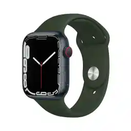 ساعت هوشمند اپل واچ سری 7 مدل 45mm Aluminum Case with Sport silicone Band