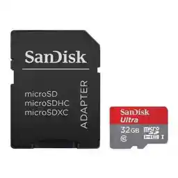 کارت حافظه microSDHC سن دیسک مدل Ultra کلاس 10 32 گیگاب SanDisk Ultra UHS-I U1 Class 10 80MBps 533X