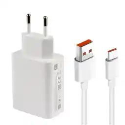 شارژر شیائومی ظرفیت 33 وات به همراه کابل Xiaomi 33 watt Mobile Charger