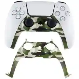 قاب کاور دوال سنس رنگ سبز چریکی PS5 controller cover