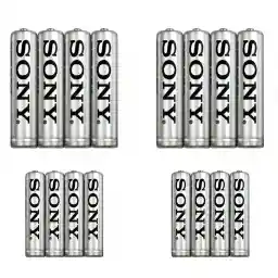 باتری قلمی و نیم قلمی سونی مدل New Ultra بسته 16 عددی