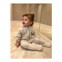 کیسه خواب زمستانی نوزاد زیپ دار یونیسکس مخمل دار BT Baby Wellsoft با چکمه