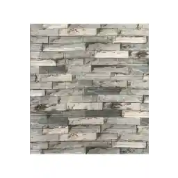 دیوارهای رنگارنگ 70x38cm (0,26m2) اتاق نشیمن ورودی آشپزخانه 3 بعدی کاغذ دیواری چسبنده پانل NW117