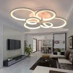 لوستر سقفی ام کی لایتینگ مدل مدرن کد S-w6