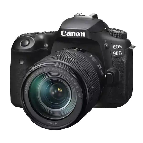 دوربین عکاسی کانن مدل EOS 90D با لنز 18-135 IS USM میلی متری