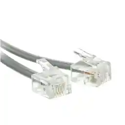 کابل سوکت دار تلفن و مودم طول 2 متر socket cable suitable for Modem and Telephone 2 m