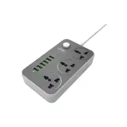 چند راهی برق 3 خانه الدینیو مدل SC3604 طول 2 متر Ldinio SC3604 Electronic Protector 2m