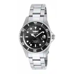 Invicta Pro Diver 8932OB Horloge - Waterdicht - Analoog - Quartz Uurwerk - Roestvrij Staal met zwarte Wijzerplaat - 37mm