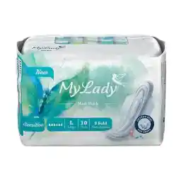 نوار بهداشتی نیمه ضخیم حساس مناسب پوست‌های بسیارحساس مای لیدی