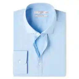 پیراهن نخی آستین بلند مردانه - مانگو