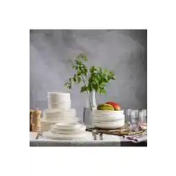 Schafer Vita Yemek Takımı 24 Parça-Krem