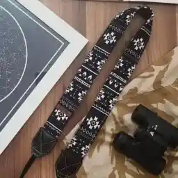 بند دوربين ترنگ طرح آزتک برف Torang camera neck strap