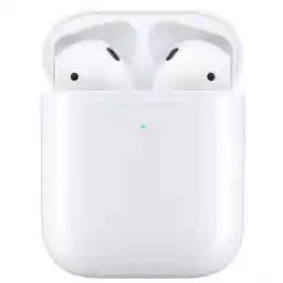 هدفون بی‌ سیم اپل مدل AirPods New Generation همراه با محفظه شارژ بی‌سیم