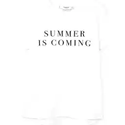 تی شرت نخی یقه گرد زنانه - مانگو