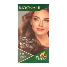 کیت رنگ مو سری رنگهای قهوه ای دارچینی 5.57 مونالی اسکای