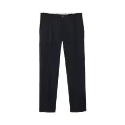 شلوار کتان راسته مردانه - مانگو