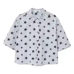 شومیز نخی آستین کوتاه زنانه - مانگو