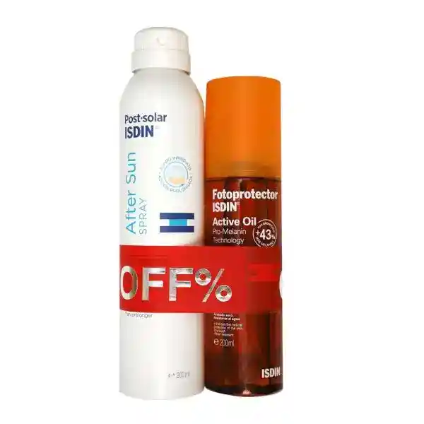 PACK After sun & Fotoprotector Active Oil ISDIN