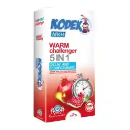 کاندوم 12 عددی Warm Challenger کدکس