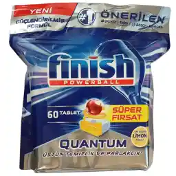 قرص ماشین ظرفشویی فینیش مدل Quantum Lemon بسته 60 عددی قرص ماشین ظرفشویی فینیش مدل Quantum Lemon بسته 60 عددی