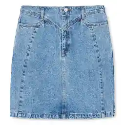 دامن جین کوتاه زنانه - مانگو