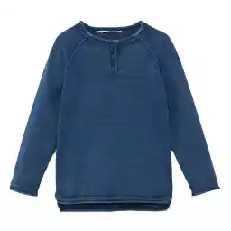 پلیور نخی یقه گرد پسرانه - مانگو