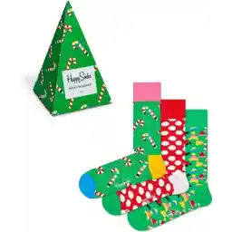 Happy Socks - Unisex Sokken Christmas Tree 3-Pack Gift Box - Multi - Maat 36-40