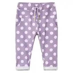 شلوار نخی طرح دار نوزادی دخترانه - مانگو