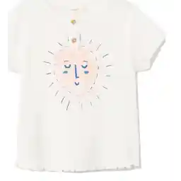 تی شرت نخی نوزادی دخترانه - مانگو