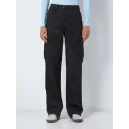 NOISY MAY NMDREWIE HW WIDE LEG CARGO PANTS NOOS Dames Broeken - Maat M