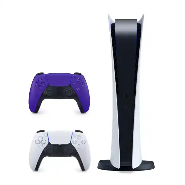 پلی استیشن 5 دیجیتال به همراه دسته اضافه بنفش