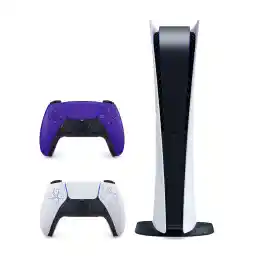 پلی استیشن 5 دیجیتال به همراه دسته اضافه بنفش پلی استیشن 5 دیجیتال به همراه دسته اضافه بنفش