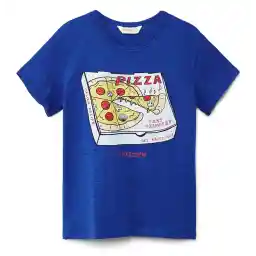 تی شرت نخی یقه گرد پسرانه - مانگو