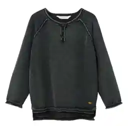 پلیور نخی یقه گرد پسرانه - مانگو