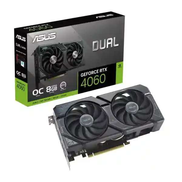 کارت گرافیک ایسوس Dual GeForce RTX 4060 OC Edition 8GB GDDR6