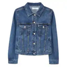 کت جین یقه برگردان زنانه - مانگو