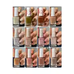 Pastel Syneecosmetic Kahve 12'li Oje Set (43-230-234-255-296-315-333-334-106-762-767-769)