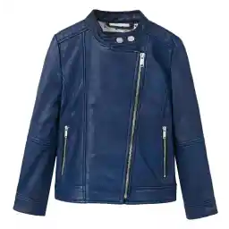 کاپشن چرم کوتاه دخترانه - مانگو