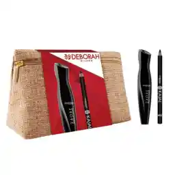 ست ریمل ابسولو 24 ساعته + مداد چشم کجال مشکی دبورا