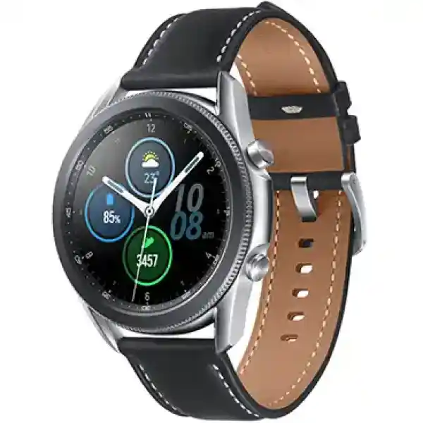 ساعت هوشمند سامسونگ مدل Galaxy Watch3 SM-R850 41mm بند چرمی