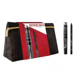 ست ریمل دابل افکت + مداد چشم کجال 2 در 1 مشکی دبورا